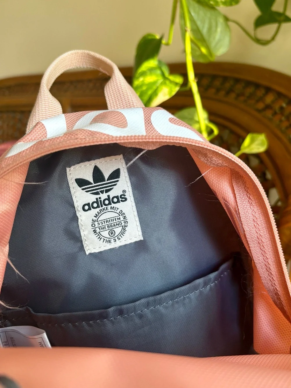 adidas Pink Trefoil Mini Daypack - Picture 5 of 6